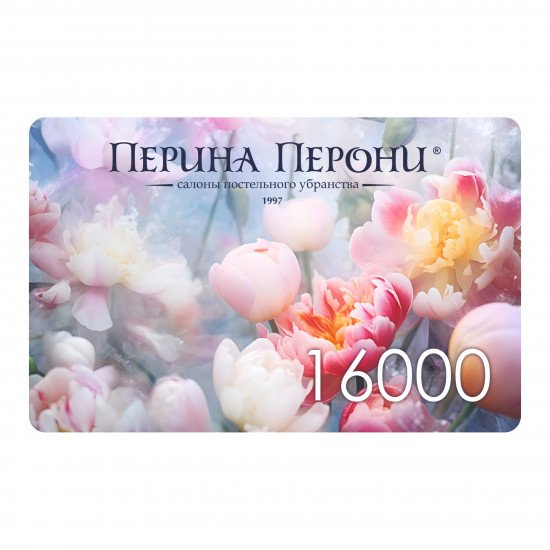 Подарочный сертификат 16000 рублей