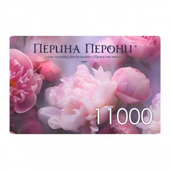 Подарочный сертификат 11000 рублей