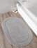 Коврик для ног в ванную "Karna" Salida серый 60*100 см