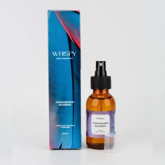 Аромаспрей для текстиля в коробке "Whispy" Лавандовая колибри 100 мл