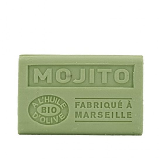 Марсельское мыло "Label Provence Nature" на оливковом масле Мохито 125 г