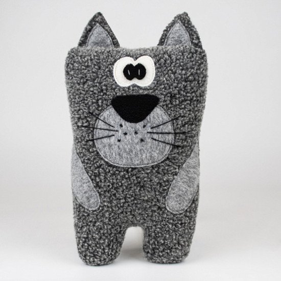 Подушка-игрушка "WoolHouse" Волк Серафим Степанович 23*19 см