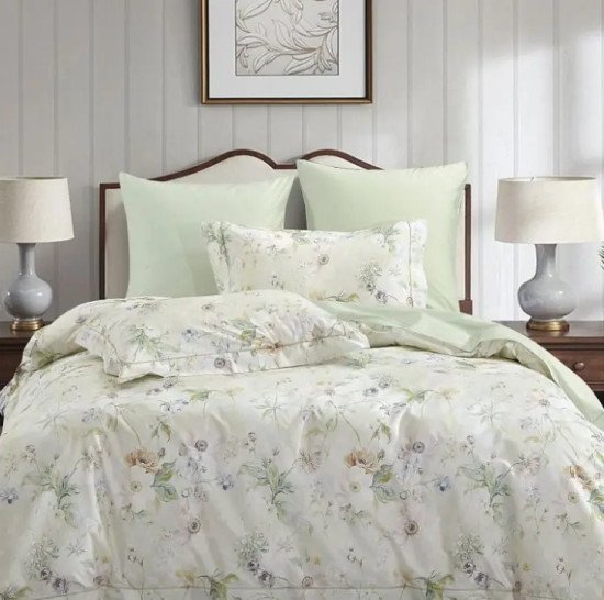 Постельное белье Сатин- 2337-6 Евро