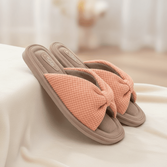 Тапочки женские "Lucky land" Comfort оранжевый 40