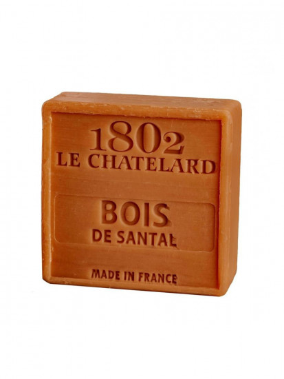 Марсельское мыло "Le Chatelard" Франция  Сандаловое дерево 100 г