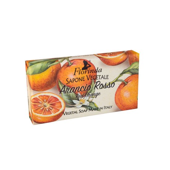Мыло "Florinda" Passione di Frutta/Фруктовая страсть Arancio Rosso/Красный апельсин 100 г