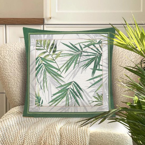 Декоративная наволочка "Гобелен" Скандинавские растения 45*45 (±2) см