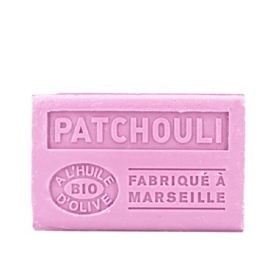 Марсельское мыло "Label Provence Nature" на оливковом масле Пачули 125 г