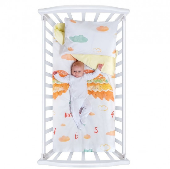 Стерильное постельное белье в кроватку "Нордтекс" Облачко  First year детский