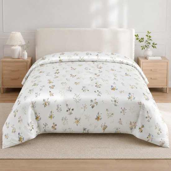 Пододеяльник на молнии Мако-сатин "Коттон Дримс" Премиата Bunny/Кролик 200*220 см