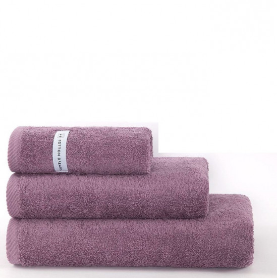 Полотенце махровое "Cotton Dreams" грязно-розовый/5 lavander 40*60 см