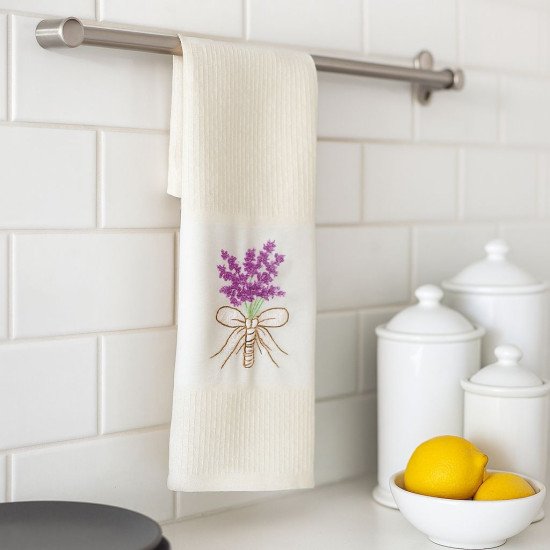 Полотенце кухонное 1 шт "Ambiella" Furya Лаванда  v2 40*60 см