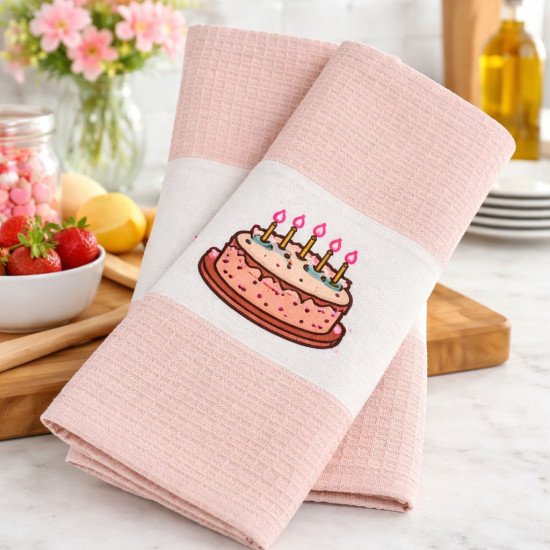 Полотенце кухонное 1 шт "Ambiella" Furya Торт v1 40*60 см