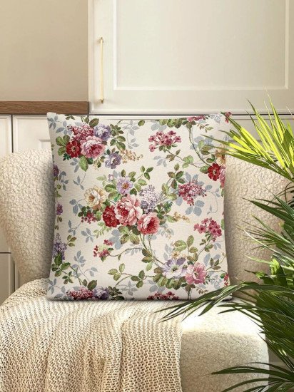Декоративная наволочка "Гобелен" Принцесса цветов 45*45 (±2) см