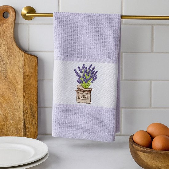 Полотенце кухонное 1 шт "Ambiella" Furya Лаванда  v1 40*60 см