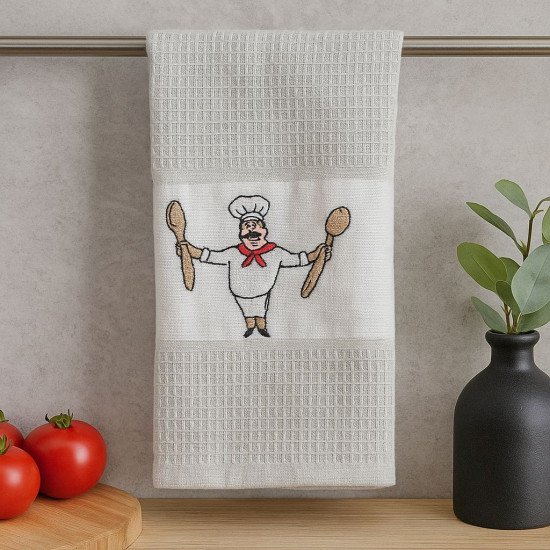 Полотенце кухонное 1 шт "Ambiella" Furya Повар v3 40*60 см