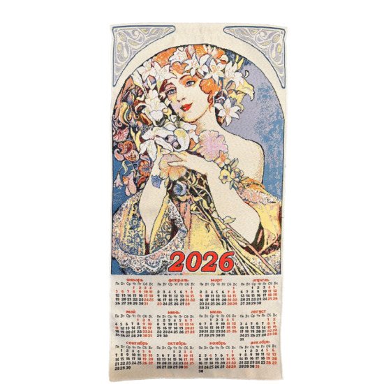 Календарь "MasterWell" Флора 39*70 см