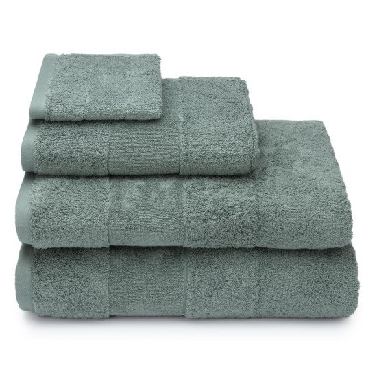 Полотенце махровое 1 шт "Cleanelly" Tenerezza зеленый 16-5810 50*100 см