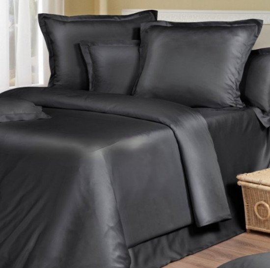 Постельное белье "Cotton Dreams" Tencel Noblesse Black Pumas Евро