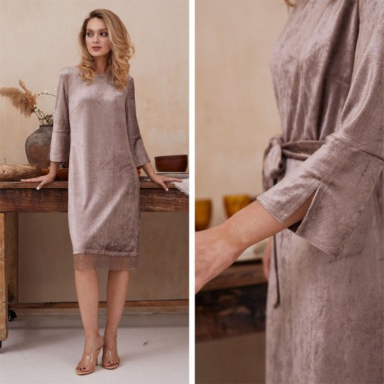 Платье домашнее женское "Mia Cara" La Truffel 50-52 (XL/2XL)