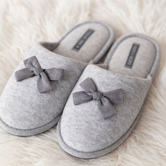 Тапочки женские "Lucky land" Comfort серый-3 41