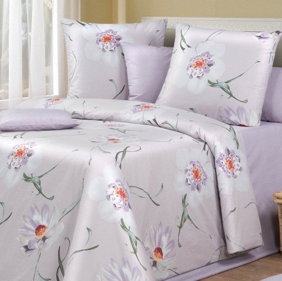 Пододеяльник на молнии Перкаль Valencia Isabella 150*215 см