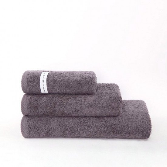 Полотенце махровое "Cotton Dreams" темно-серый/3 gray 40*60 см
