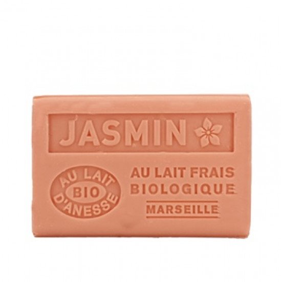 Марсельское мыло "Label Provence Nature" с молоком ослицы Жасмин 125 г