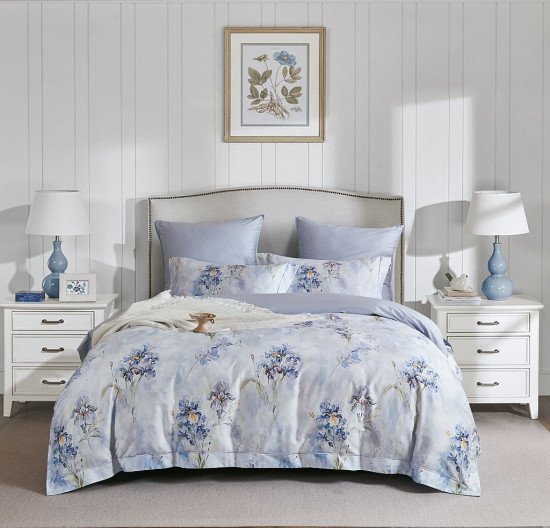 Постельное белье Люкс сатин- 2366-6 Евро