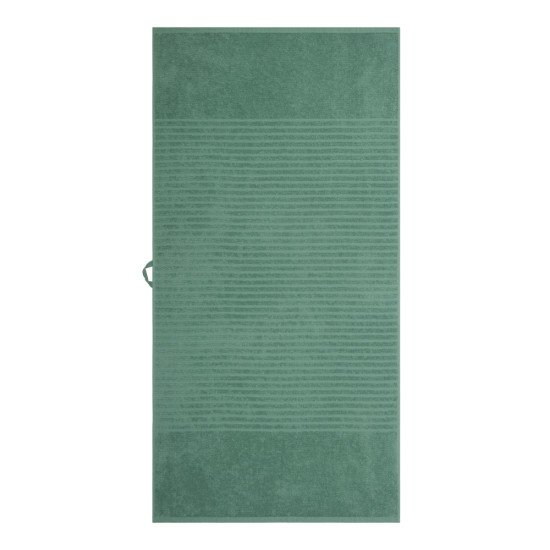 Полотенце махровое 1 шт "Cleanelly" Шансон зеленый 16-5907 30*50 см