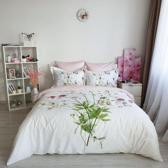 Постельное белье "Tivolyo Home" ДеЛюкс Candy Евро
