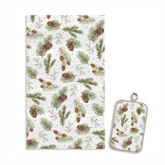 Комплект для кухни 2 предмета "Гранд Стайл" лес 35*60 см , 14*22 см