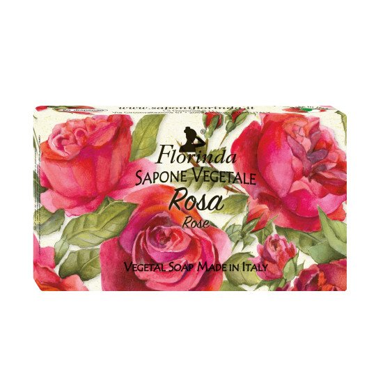 Мыло "Florinda" Magia dei Fiori/Магия цветов Rosa/Роза 100 г