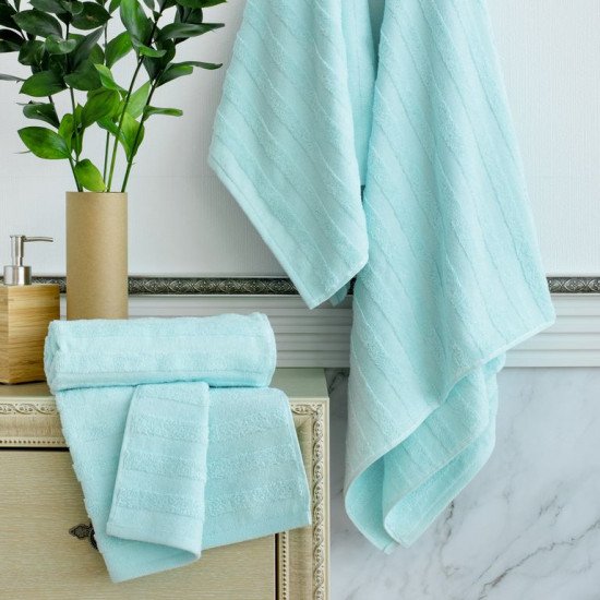 Полотенце махровое "Verossa" Stripe нежно-голубой 70*140 см-1 шт