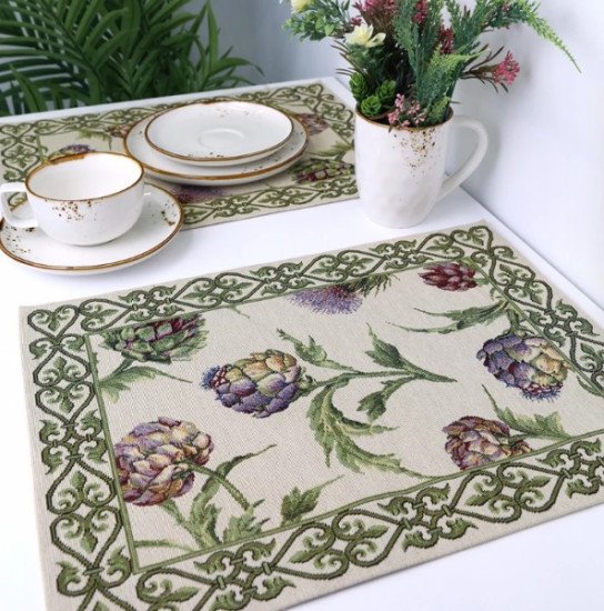 Комплект декоративных салфеток "Гобелен" Артишок 35*45 см