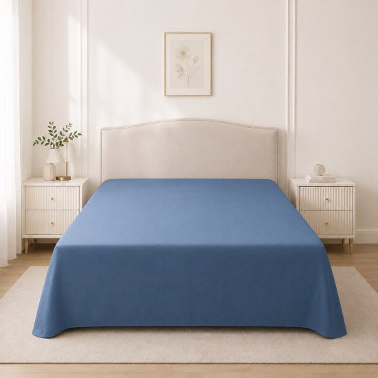 Простыня "Батерфляй" Сатин Делюкс 117 магелан 240*260 см