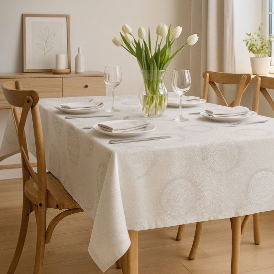 Скатерть "Nova" Милано белый 150*220 см