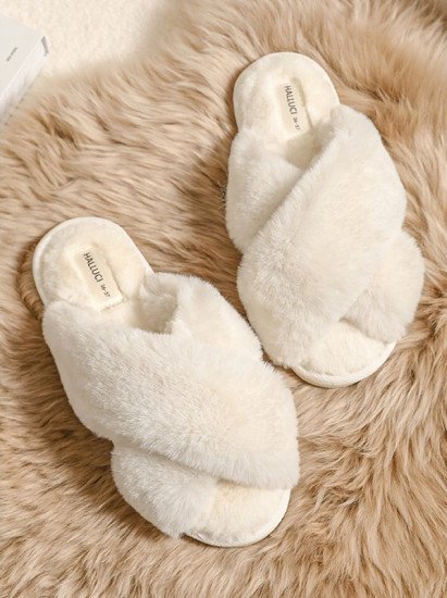Тапочки женские "Halluci" Home белый 38/39