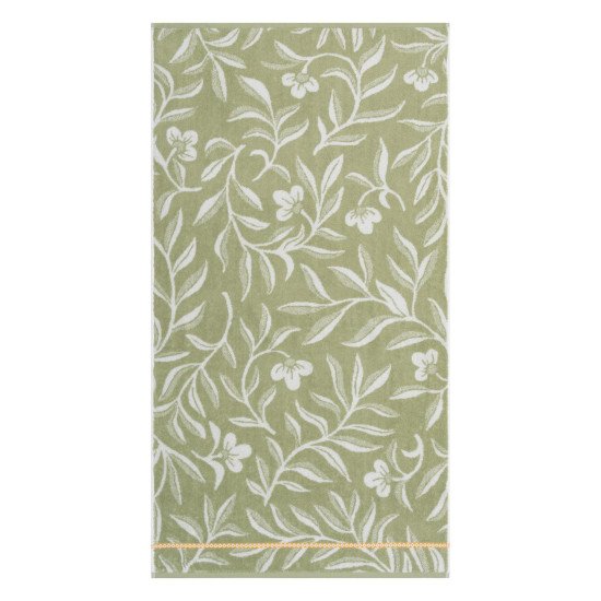 Полотенце махровое 1 шт "Cleanelly" Rustico двусторонее оливковый 10000 70*130 см