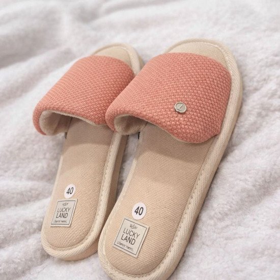 Тапочки женские "Lucky land" Comfort розовый-3 39