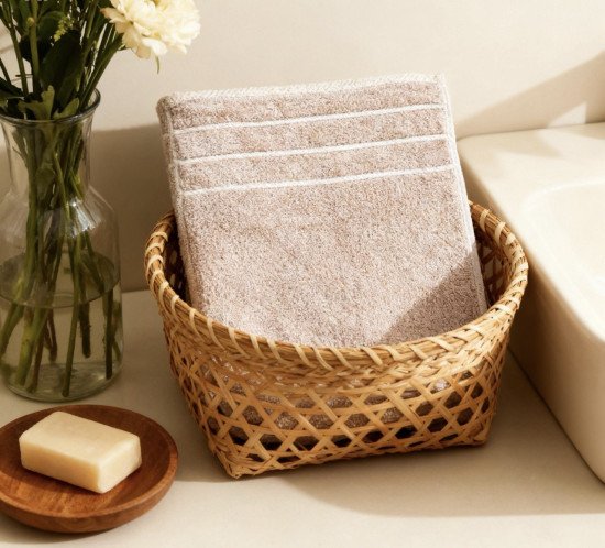 Полотенце махровое 1 шт "Cleanelly" Prezioso 436 30*30 см