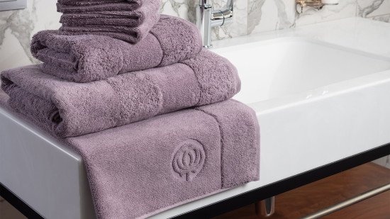 Полотенце махровое 1 шт "Cleanelly" Tenerezza сиреневый 16-3304 70*140 см