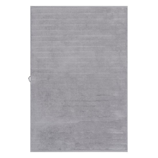 Полотенце махровое 1 шт "Cleanelly" Misurato серый 14-4107 50*100 см