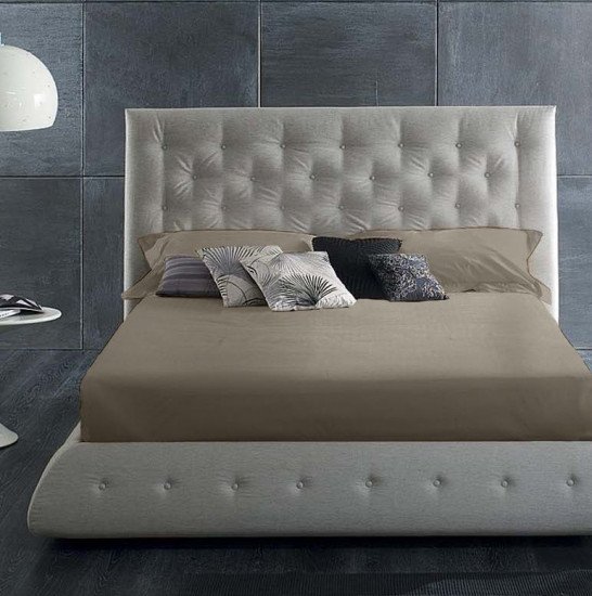 Простыня "Primavelle" Luxe Satin тауп 150*215 см