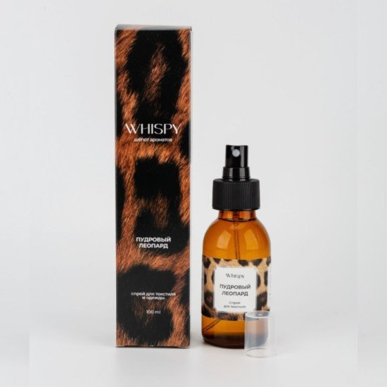 Аромаспрей для текстиля в коробке "Whispy" Пудровый леопард 100 мл