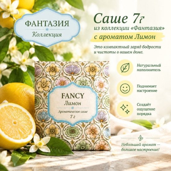 Аромасаше "Индокитай" Фантазия, Лимон 7 гр