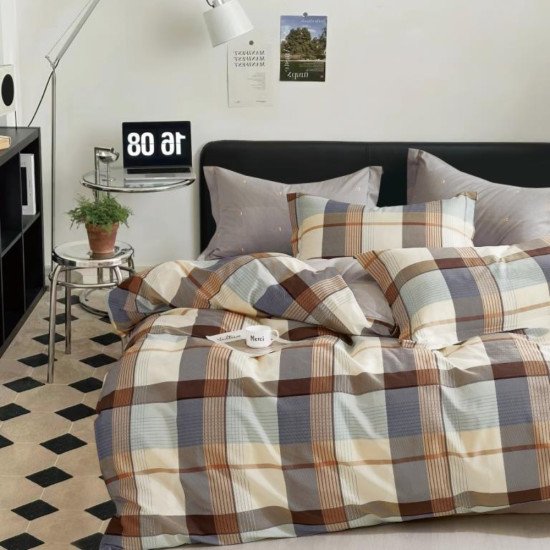 Постельное белье Сатин "Nova"- ТД-2095 Евро