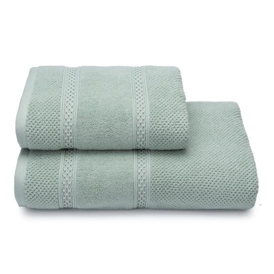 Полотенце махровое 1 шт "Cleanelly" Tessitura зеленый 13-5305 70*140 см