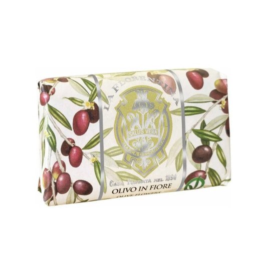 Крем-мыло увлажняющее "La Florentina" Истории Тосканы Olive Flowers / Цветы Оливы 200 г