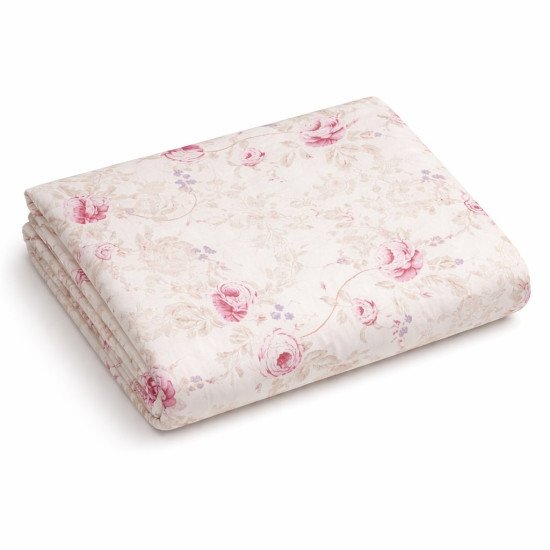 Пододеяльник на молнии Сатин повышенной плотности 200 ТС Валенсия Ameli/Амели розовый 200*220 см